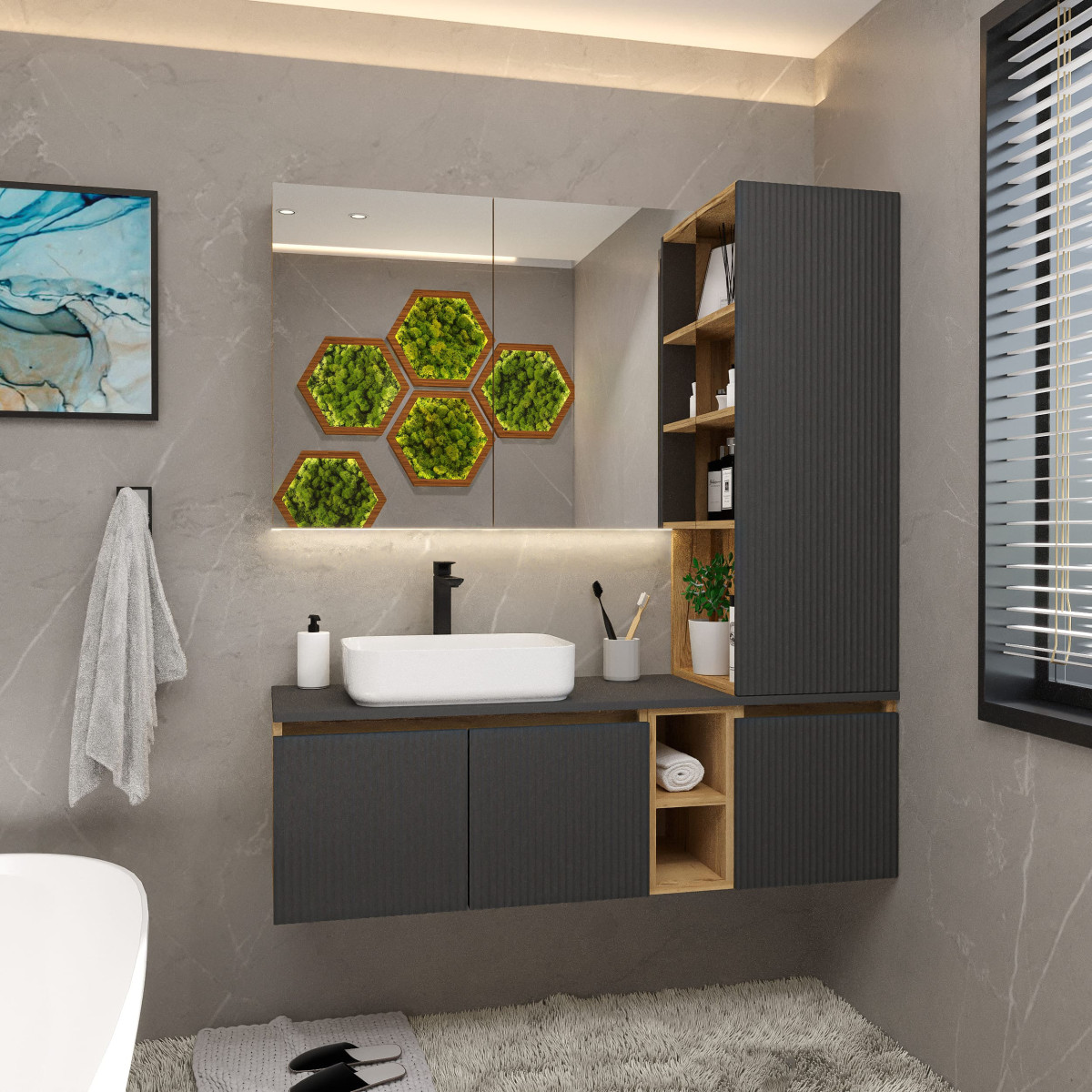 Kúpeľňová zostava Corallo Deluxe