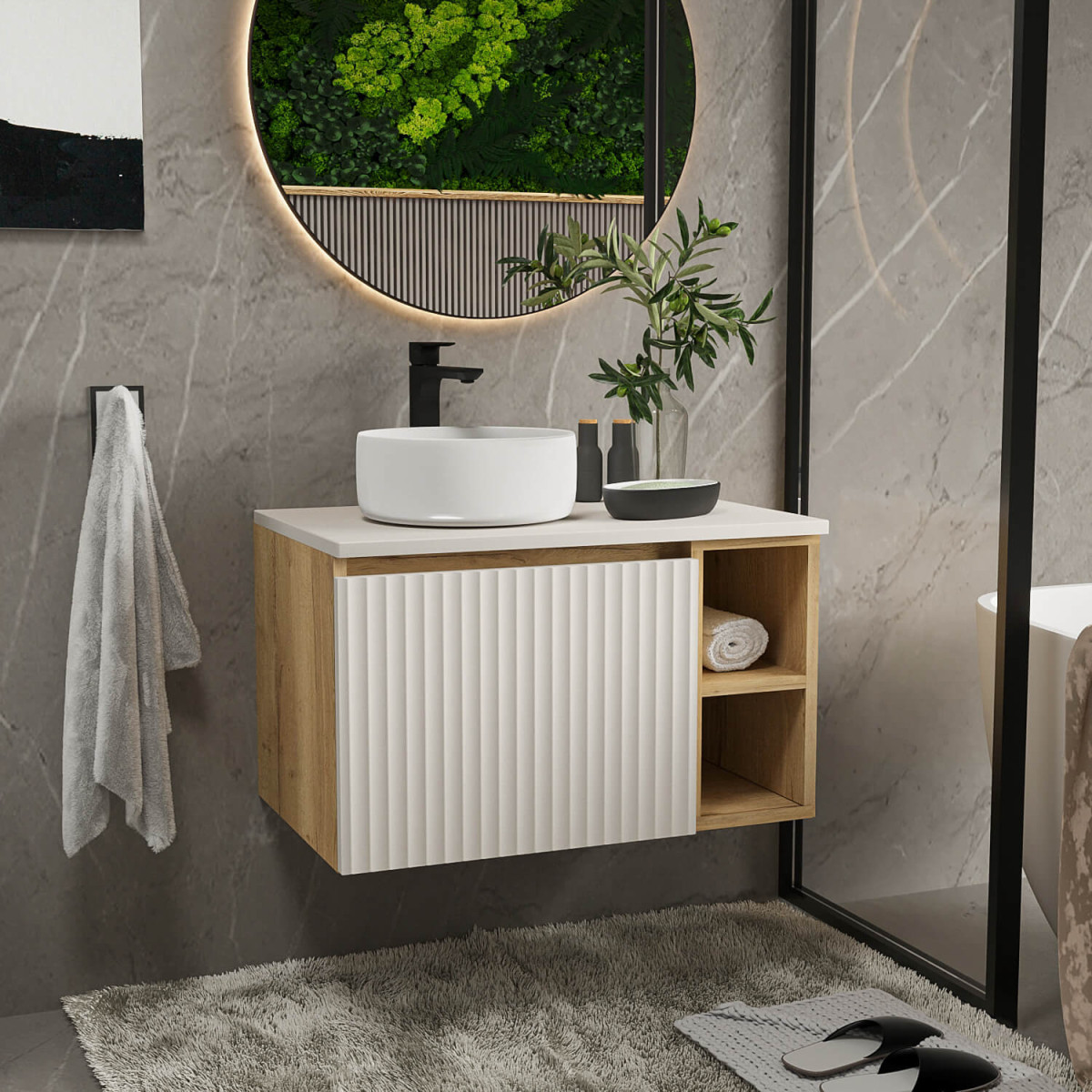 Koupelnová skříňka Tropea Deluxe Lite