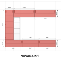 Obývačková zostava Novara