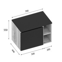 Koupelnová skříňka Tropea Deluxe Lite