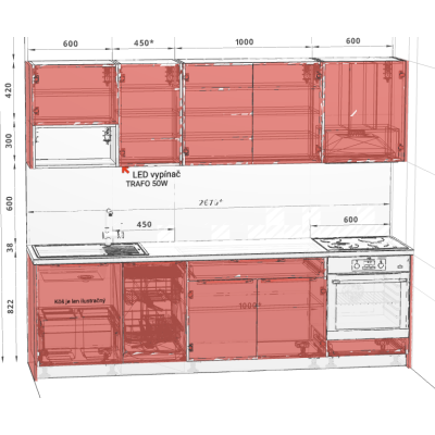 Kuchynská linka Empoli