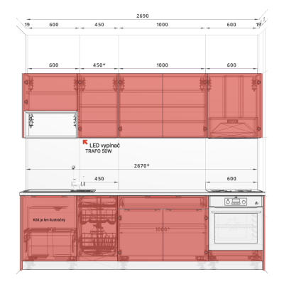 Kuchynská linka Empoli