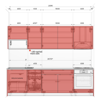 Kuchynská linka Empoli